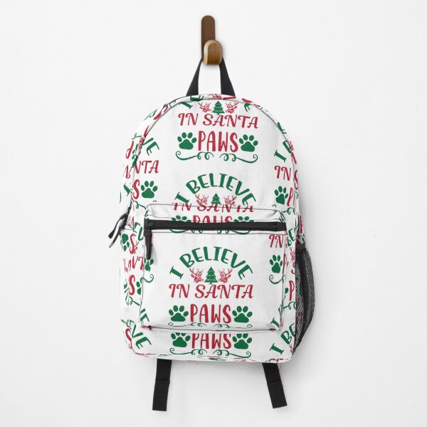 Item preview, I Believe In Santa Paws Wonderful Time of the Year Santa Merry Christmas Happy Gift Premium Apparel Funny Holiday Xmas designed and sold by DesignByHeartUK.