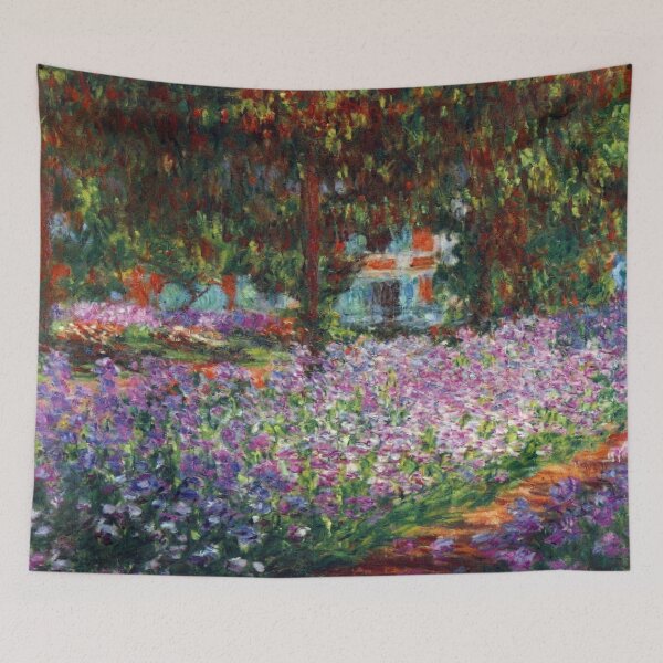 Item preview, Artist's Garden By Claude Monet designed and sold by ArtHistoryLover.