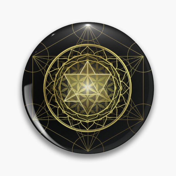 Item preview, Merkaba Star Mandala Sacred Geometry designed and sold by Bluepress.