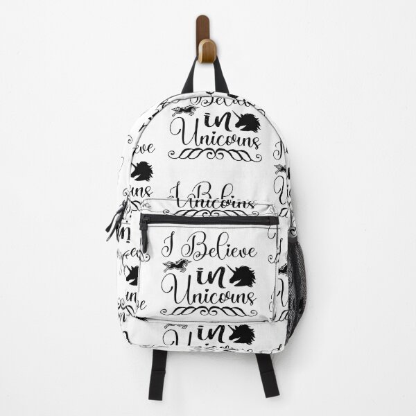 Item preview, I Believe in Unicorns Unicorn Pony Funny Love Valentine Summer Gift Art Design Happy Life Apparel Essential Motivation Inspiration Joy Mood designed and sold by DesignByHeartUK.