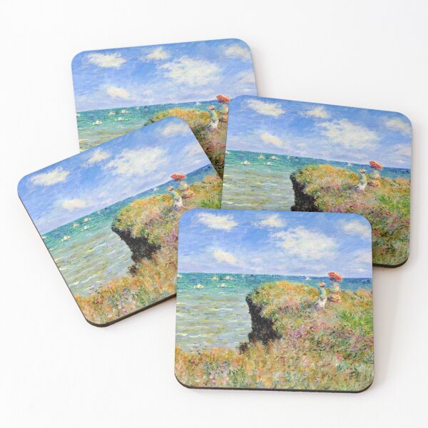 Item preview, Cliff Walk At Pourville designed and sold by ArtHistoryLover.