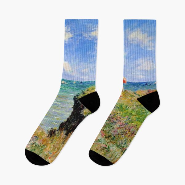 Item preview, Cliff Walk At Pourville designed and sold by ArtHistoryLover.