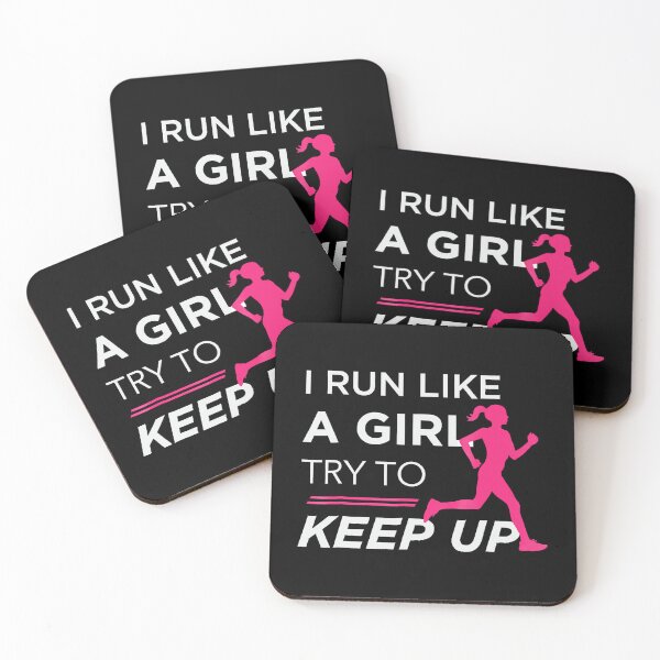 Item preview, I Run Like A Girl Try to Keep Up - Female Runners designed and sold by adxota.