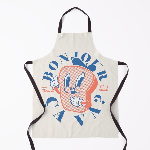 Item preview, French Toast | Cute Vintage Brioche French Toast Retro Style Mid Century Cartoon Anthropomorphic Mascot designed and sold by Any Color Designs.
