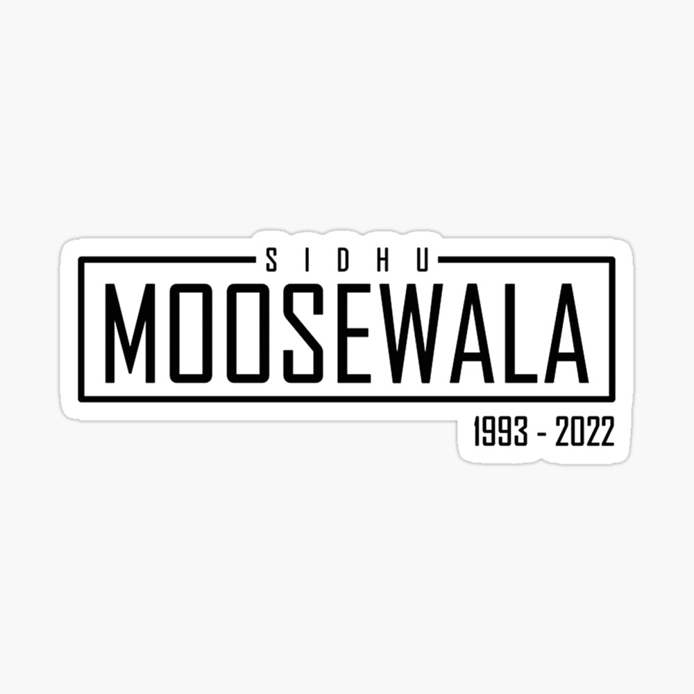 Sidhu Moosewala | Sidhu moose wala logo wallpaper, Asthetic picture white  and black, Tiger tattoo sleeve