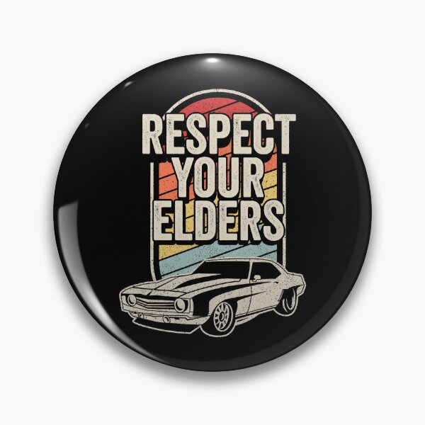 Item preview, Respect Your Elders Classic Muscle Car designed and sold by adxota.