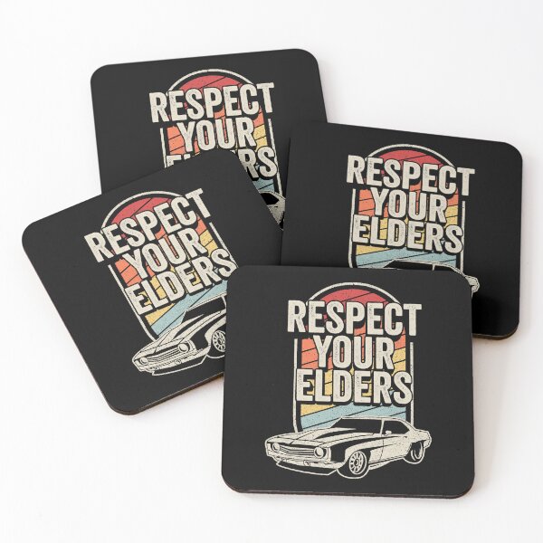 Item preview, Respect Your Elders Classic Muscle Car designed and sold by adxota.