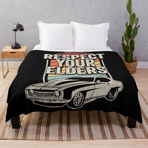 Item preview, Respect Your Elders Classic Muscle Car designed and sold by adxota.