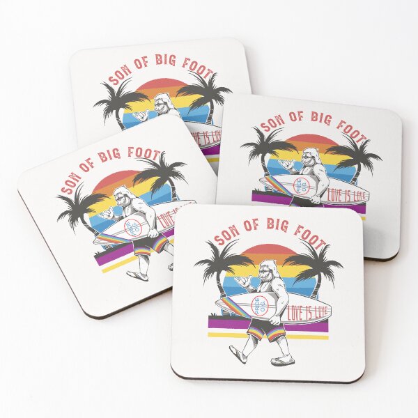Item preview, Hijo de Big Foot - Surf Bigfoot designed and sold by Pride4You.
