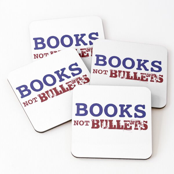 Item preview, Book Not Bullets Anti Gun Teacher Gun Control Now designed and sold by CarlinConner.