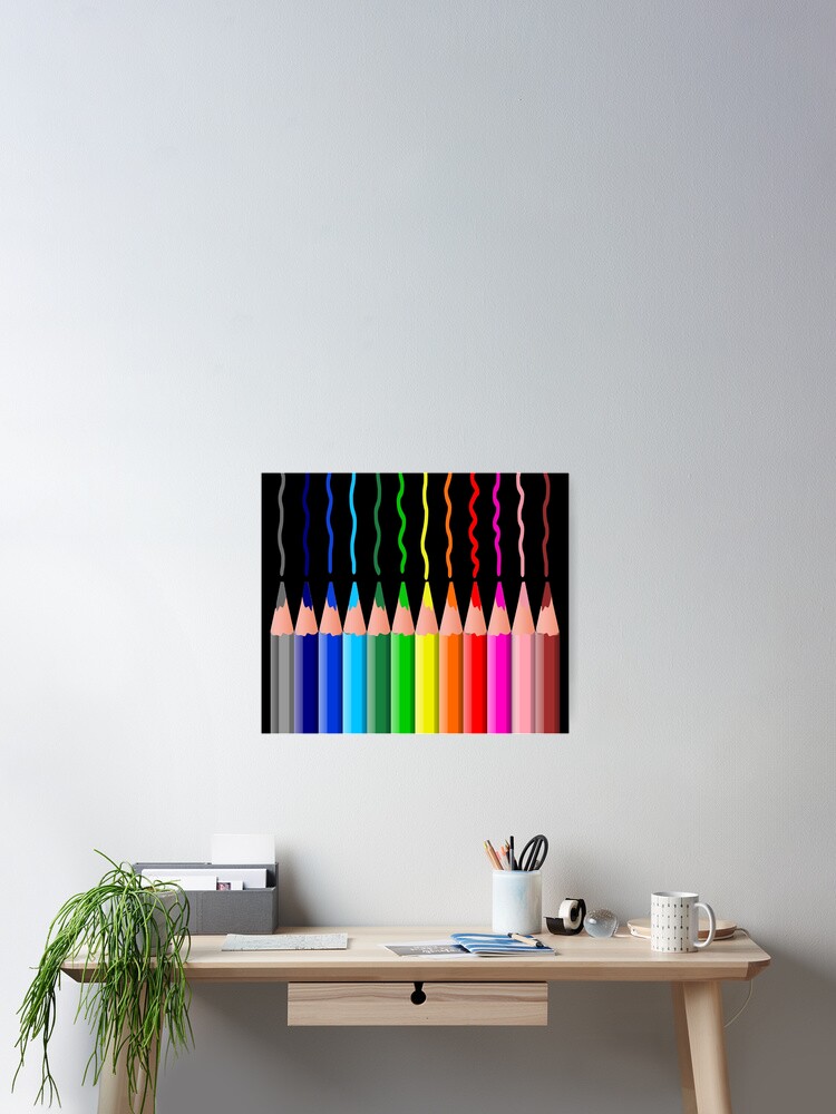 Rainbow Colored Pencils Jigsaw Puzzle for Sale by BeJolley