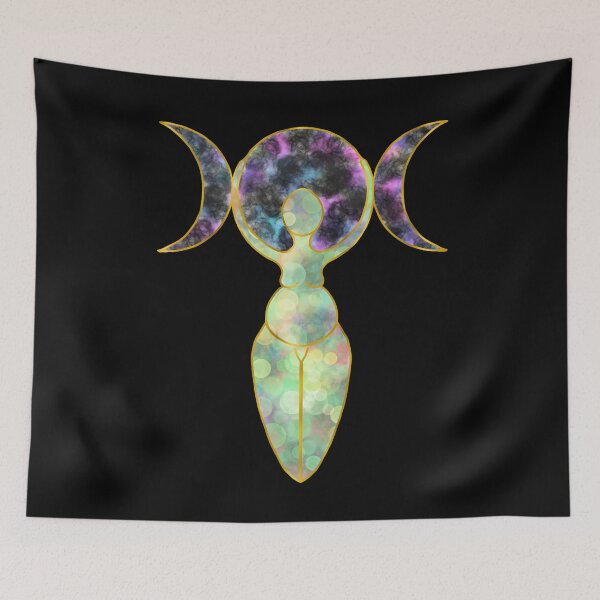 Item preview, Pregnant Triple Moon Goddess designed and sold by AutumnJude Rowan.