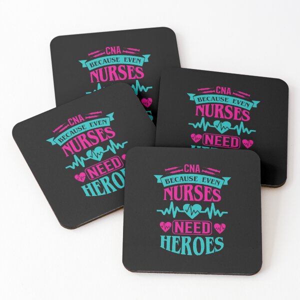 Item preview, CNA Because Even Nurses Need Heroes: Funny CNA Gift - Certified Nursing Assistant designed and sold by Adexyl.