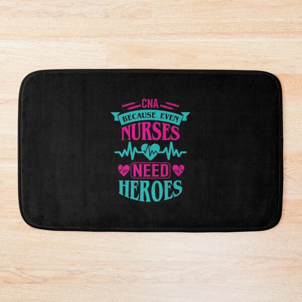 Item preview, CNA Because Even Nurses Need Heroes: Funny CNA Gift - Certified Nursing Assistant designed and sold by Adexyl.
