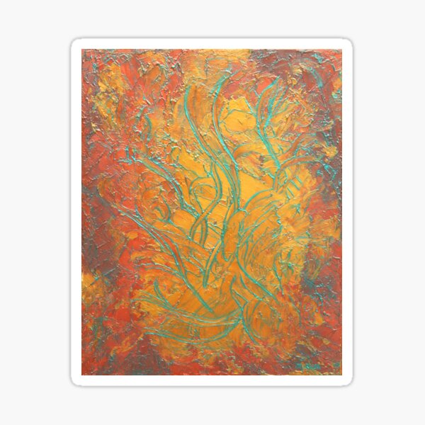 Lignes de force - Lines of strength Sticker