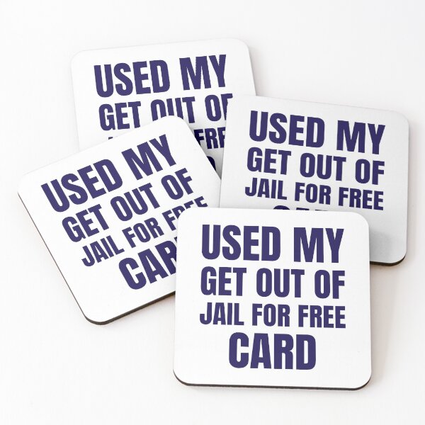 Item preview, use get out of jail for free card designed and sold by dgutpro87.
