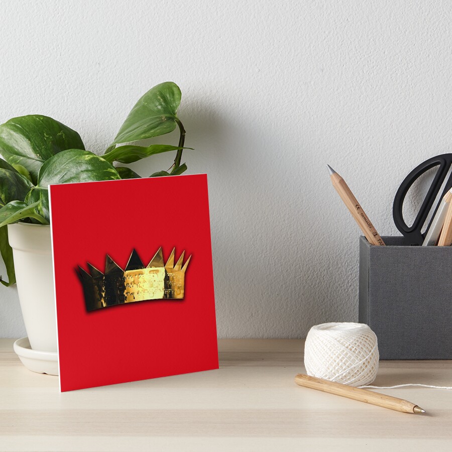 Rihanna's Crown Art Board Print