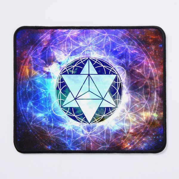 Artikelvorschau, Heilige Geometrie Merkaba Abstract entworfen und verkauft von Bluepress.