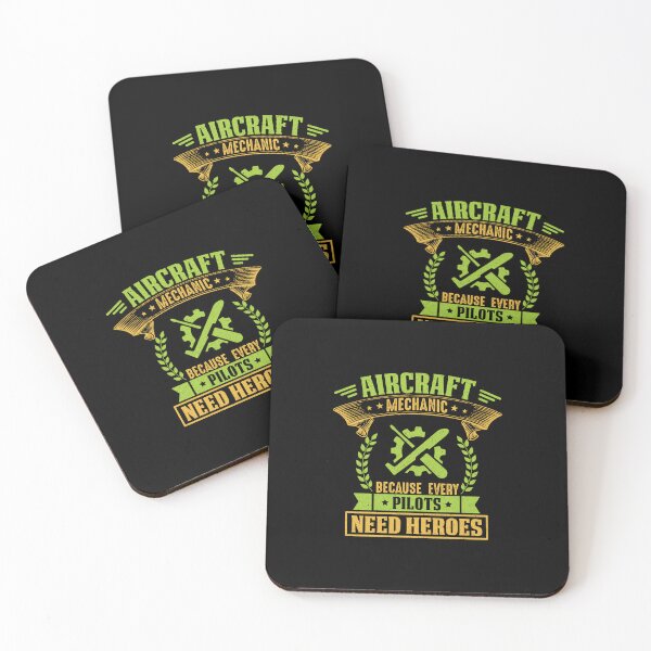 Item preview, Aircraft Mechanic Because Even Pilots Need Heroes: Funny Aircraft Mechanic Gift - Airplane Mechanic Dad designed and sold by Adexyl.