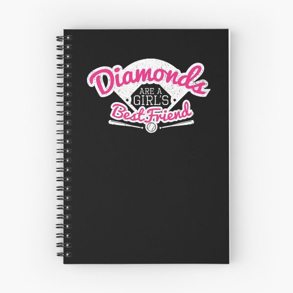 Item preview, Softball Diamonds are a Girl's Best Friend designed and sold by taraJcreative.