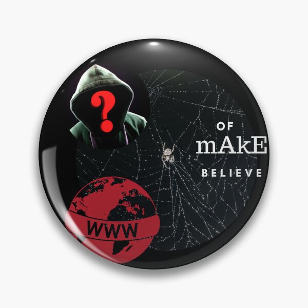 Item preview, Web - of make believe - internet - World Wide Web - cyber - Gogot-Shirts designed and sold by Henk GoGo T-Shirts ⭐️⭐️⭐️⭐️⭐️.