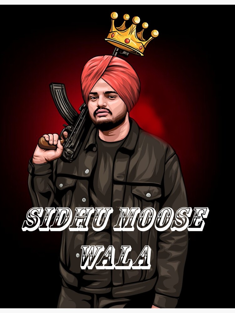 Sidhu Moose Wala Rip Sidhu Moosewala Tribute To Sidhu Moosewala Magnet For Sale By Trendy 1733