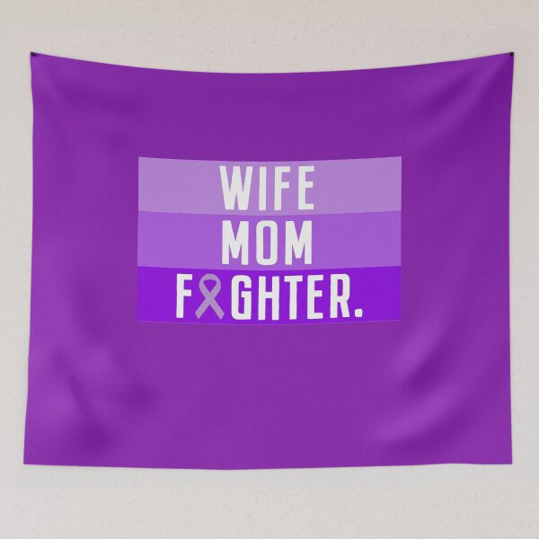 Item preview,  Wife mom fighter - Cancer warrior  designed and sold by Milko ⭐⭐⭐⭐⭐.