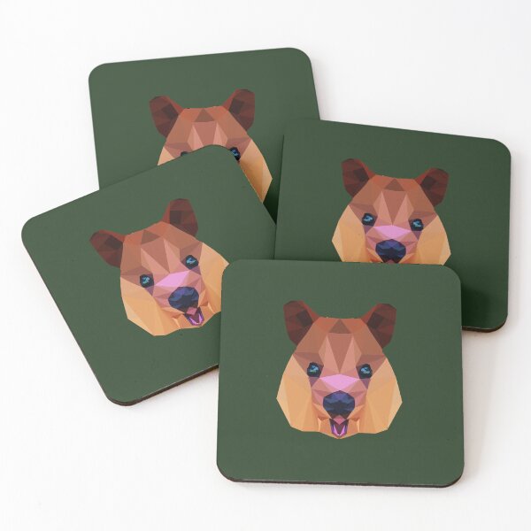 Item preview, Retro polygon quokka designed and sold by PixelMat.