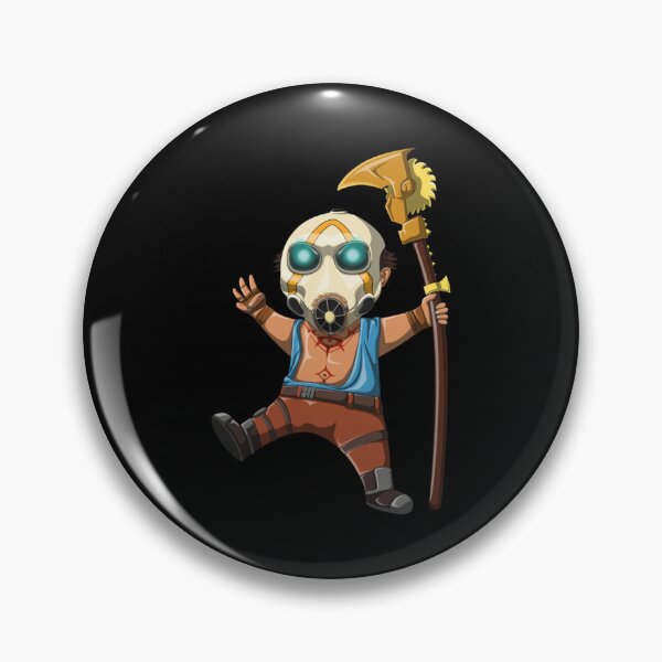 Artikelvorschau, Borderlands 3 Psycho-Masken-wesentliches T-Shirt entworfen und verkauft von gloria1os.