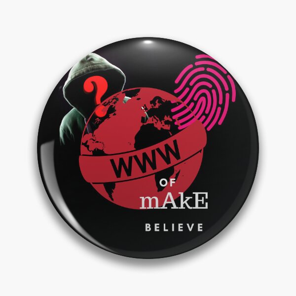 Item preview, Web - of make believe - internet - World Wide Web - cyber - Gogot-Shirts designed and sold by Henk GoGo T-Shirts ⭐️⭐️⭐️⭐️⭐️.