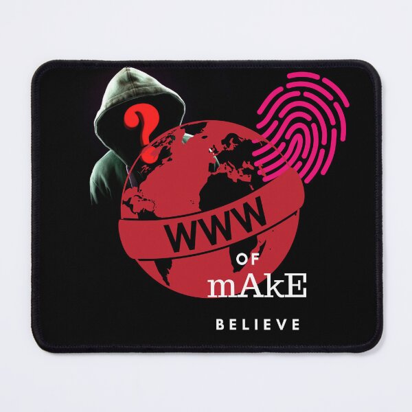 Item preview, Web - of make believe - internet - World Wide Web - cyber - Gogot-Shirts designed and sold by Henk GoGo T-Shirts ⭐️⭐️⭐️⭐️⭐️.