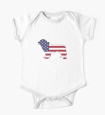 American Flag – Newfoundland One Piece - Short Sleeve