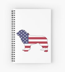 American Flag – Newfoundland Spiral Notebook