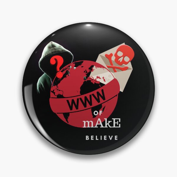 Item preview, Web - of make believe - internet - World Wide Web - cyber - Gogot-Shirts designed and sold by Henk GoGo T-Shirts ⭐️⭐️⭐️⭐️⭐️.