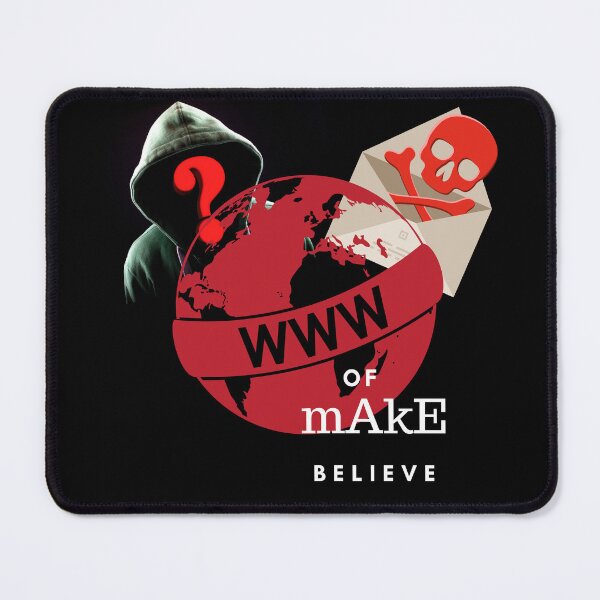 Item preview, Web - of make believe - internet - World Wide Web - cyber - Gogot-Shirts designed and sold by Henk GoGo T-Shirts ⭐️⭐️⭐️⭐️⭐️.