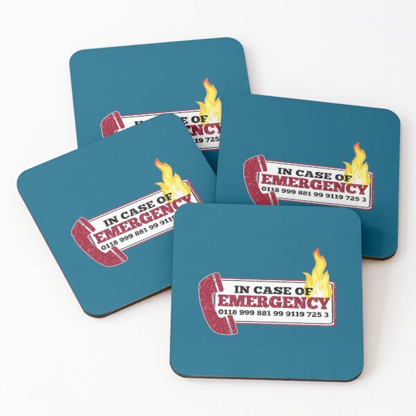 Item preview, It Crowd Inspired - New Emergency Number - 0118 999 881 99 9119 725 3 - Moss and the Fire   designed and sold by TalkLifeDesigns.