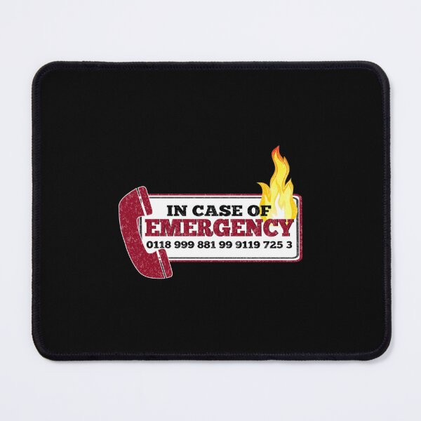Item preview, It Crowd Inspired - New Emergency Number - 0118 999 881 99 9119 725 3 - Moss and the Fire   designed and sold by TalkLifeDesigns.