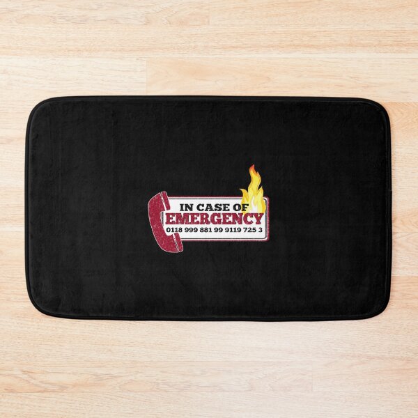 Item preview, It Crowd Inspired - New Emergency Number - 0118 999 881 99 9119 725 3 - Moss and the Fire   designed and sold by TalkLifeDesigns.