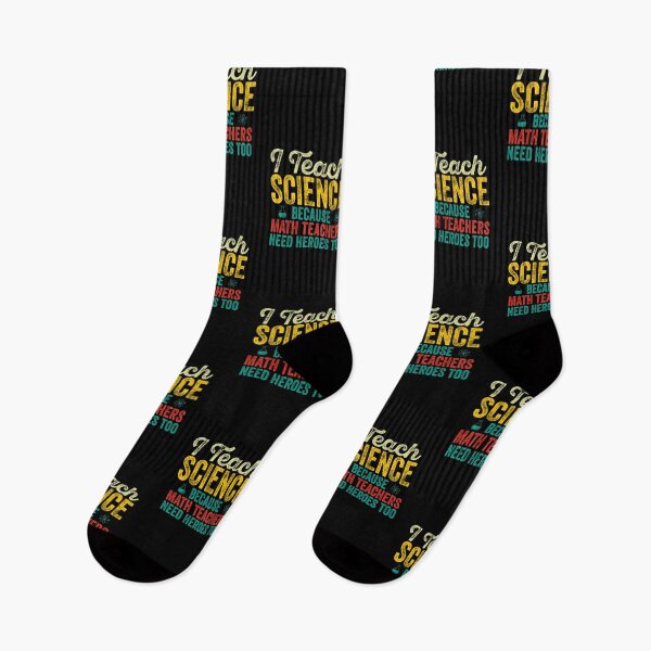 Item preview, I Teach Science Because Math Teachers Need Heroes Too: Funny Science Teacher Gift - School Teacher designed and sold by Adexyl.