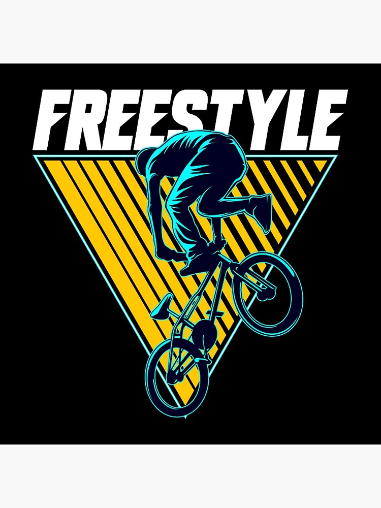 "freestyle bmx biker gifts for bike lover cycling" Poster for Sale by notascrafts Redbubble