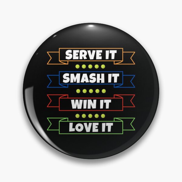 Item preview, Serve It Smash It Win It Love It Tennis Classic T-Shirt designed and sold by ximenagene.