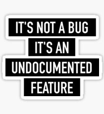 It's not a bug! Sticker