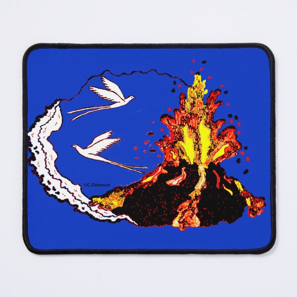 Item preview, Reunion Island. Piton de la Fournaise designed and sold by Catherine Debusne.