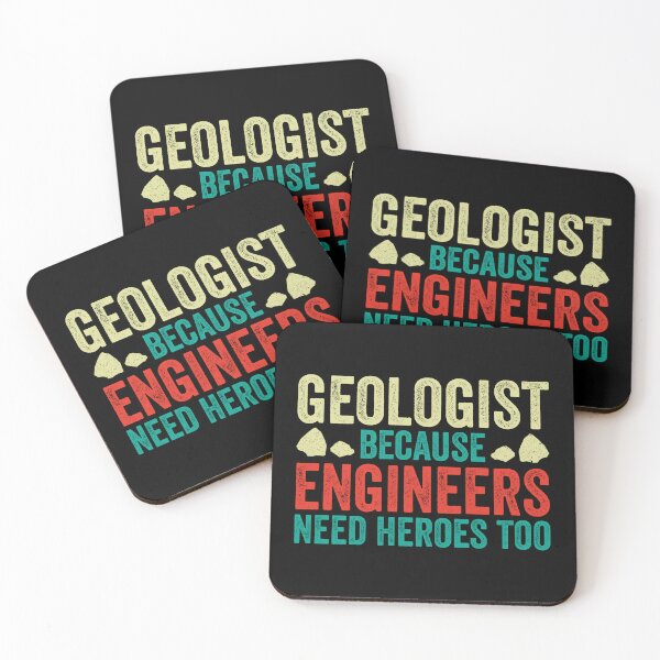 Item preview, Geologist Because Engineers Need Heroes Too: Funny Geologist Gift - Rock Collector designed and sold by Adexyl.