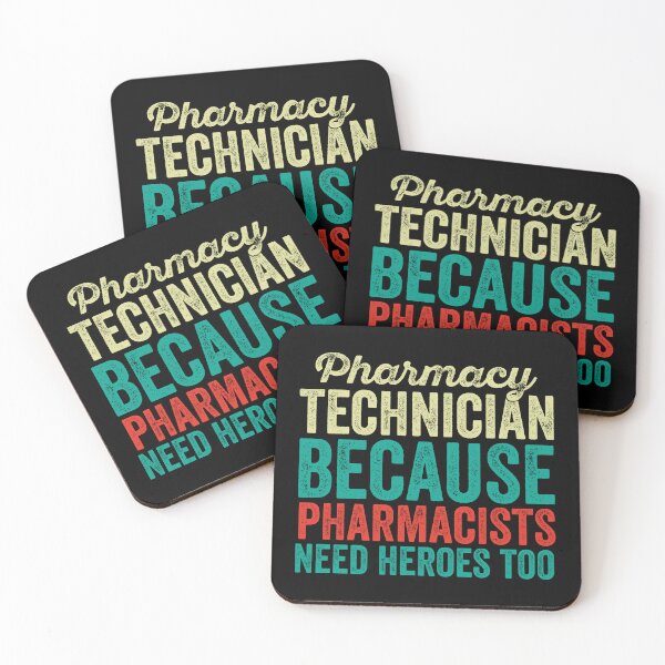 Item preview, Pharmacy Technician Because Pharmacists Need Heroes Too: Funny Pharmacy Technician Gift - Pharmacy Tech designed and sold by Adexyl.