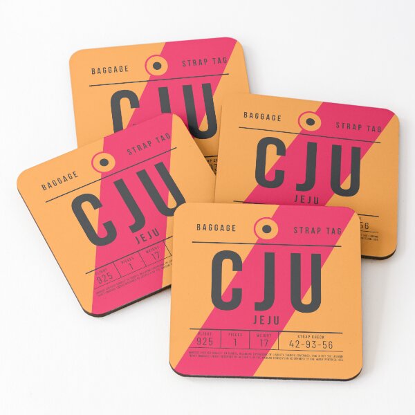 Item preview, Luggage Tag E - CJU Jeju South Korea designed and sold by VoodooCircus.