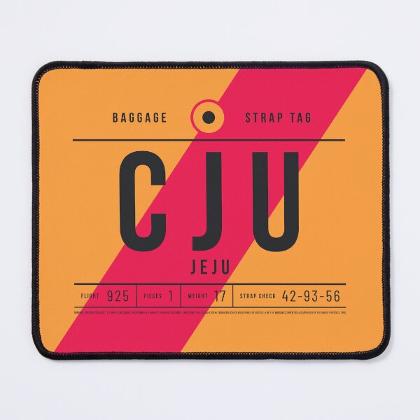Item preview, Luggage Tag E - CJU Jeju South Korea designed and sold by VoodooCircus.