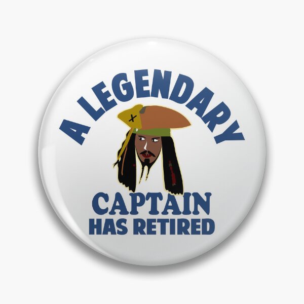 Item preview, A legendary Captain has Retired  designed and sold by Fieanal89.