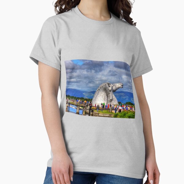 Item preview, Crowds at the Kelpies designed and sold by tomg.