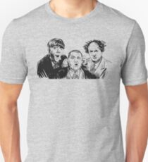Camiseta ajustada Tres Estúpidos Idiotas Ultra Chiflados